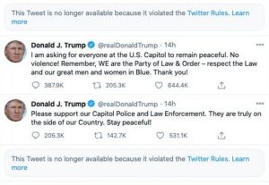 Tweeter blocked President of US