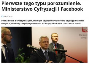 Minister Cyfryzacji Marek Zagórski